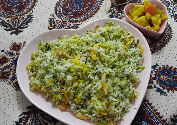 فوت و فن باقالی پلو با مرغ ریش ریش و راز خوشمزگی باقالی پلو با مرغ ریش ریش