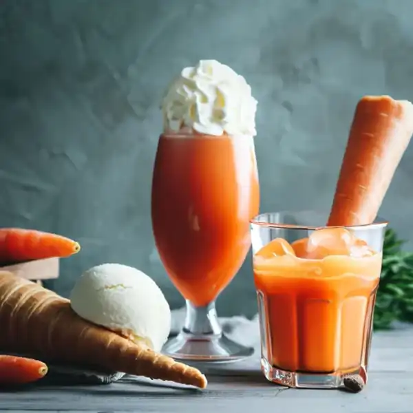 فوت و فن دسر آب هویج بستنی و راز خوشمزگی دسر آب هویج بستنی خوشمزه و خانگی