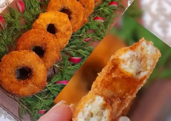 فوت و فن دونات مرغ و راز خوشمزگی دونات مرغ خوشمزه و خانگی
