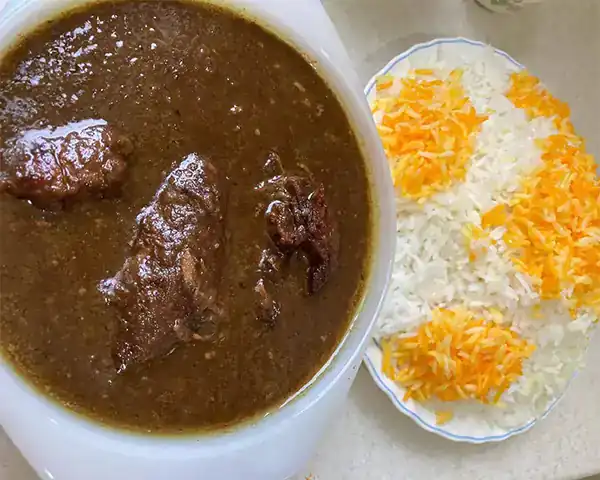 فوت و فن فسنجان بادام زمینی و راز خوشمزگی فسنجان بادام زمینی خوشمزه و خانگی