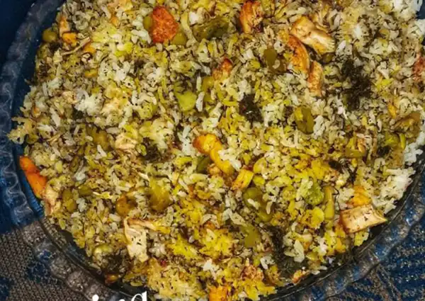 فوت و فن قاطی پلو با مرغ و راز خوشمزگی قاطی پلو با مرغ خوشمزه و خانگی