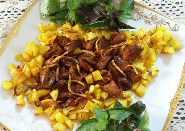 فوت و فن خوراک دل مرغ و راز خوشمزگی خوراک دل مرغ خوشمزه و خانگی