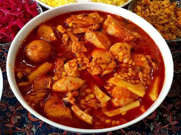 فوت و فن خورش قیمه با مرغ و راز خوشمزگی خورش قیمه با مرغ خوشمزه و خانگی