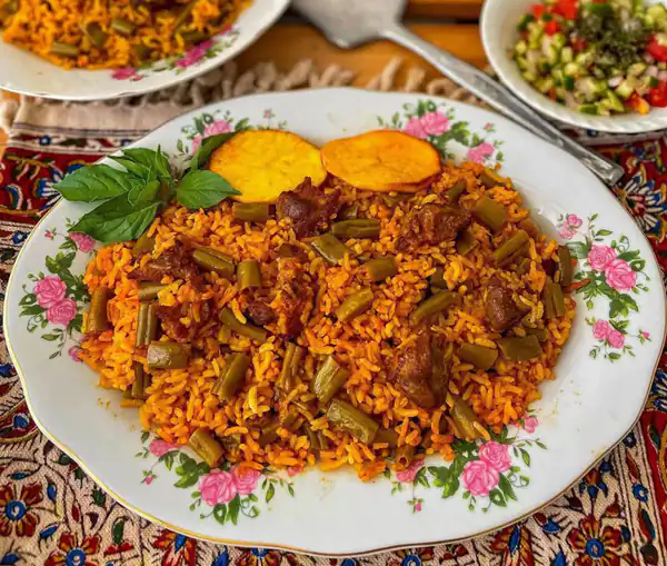 فوت و فن لوبیا پلو با مرغ و راز خوشمزگی لوبیا پلو با مرغ خوشمزه و خانگی